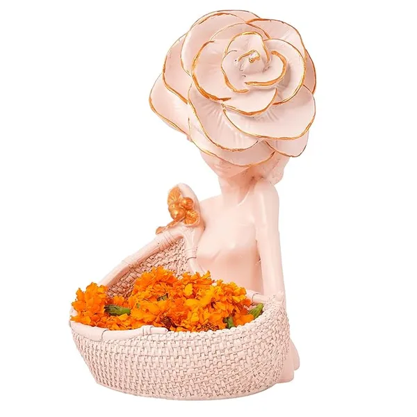 Handcrafted_Resin_Elegant_Lady_With_Basket_Figurine_Showpiece_For_Home_And_Office_Decor_5_X_6.5_X_11.5_Inches