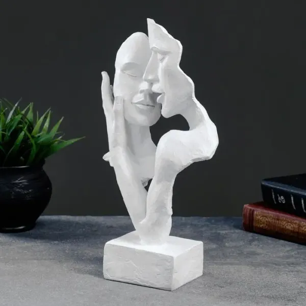 Romantic_White_Couple_Figurine_Elegant_Love-Themed_Home_Decor_Showpiece_11_Inch
