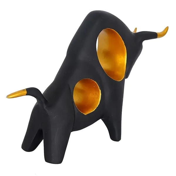 Black_And_Gold_Handcrafted_Resin_Angular_Bull_Figurine_Showpiece_For_Home_And_Office_Decor_8_X_4_Inches