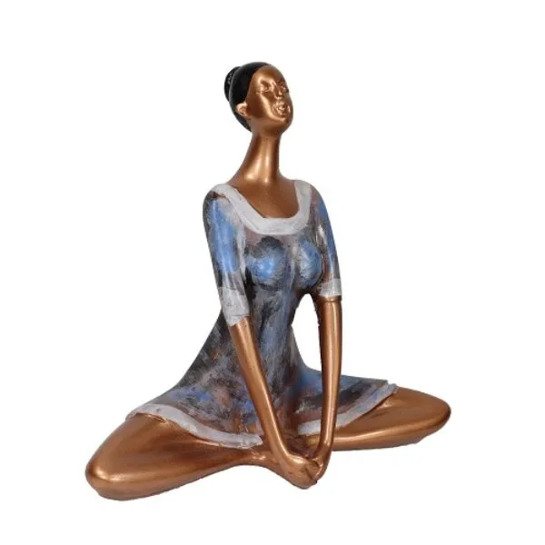 Blue_And_Rose_Gold_Handcrafted_Resin_Poised_Yoga_Lady_Showpiece_For_Home_And_Office_Decor_20_X_8_X_20_Cm