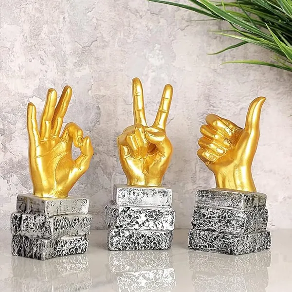 Pack_Of_3_Golden_Handcrafted_Resin_Hand_Gesture_Figurines_Showpiece_For_Home_And_Office_Decor_8.8_Cm_X_23_Cm
