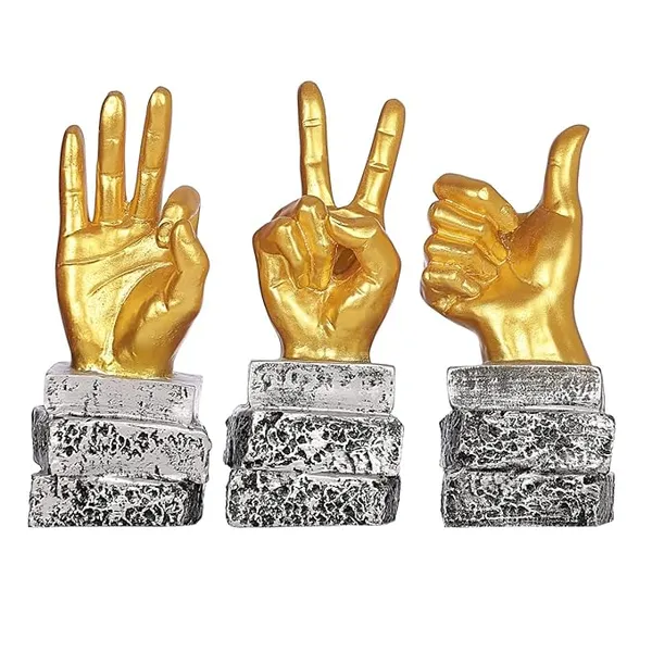 Pack_Of_3_Golden_Handcrafted_Resin_Hand_Gesture_Figurines_Showpiece_For_Home_And_Office_Decor_8.8_Cm_X_23_Cm
