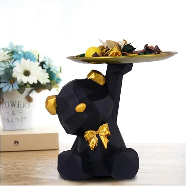 Black_Handcrafted_Resin_Artistic_Bear_Showpiece_For_Home_And_Office_Decor_10L_X_9W_X_11H_Cm
