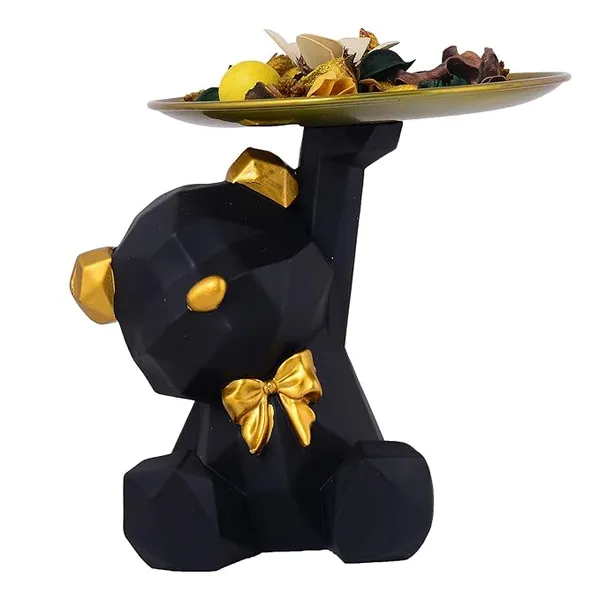 Black_Handcrafted_Resin_Artistic_Bear_Showpiece_For_Home_And_Office_Decor_10L_X_9W_X_11H_Cm