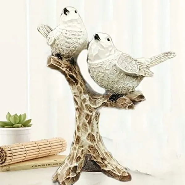 White_Handcrafted_Resin_Birds_Sitting_On_Tree_Showpiece_For_Home_And_Office_Decor_10X_10_X_8_Cm