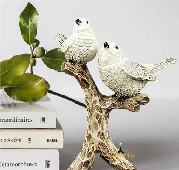 White_Handcrafted_Resin_Birds_Sitting_On_Tree_Showpiece_For_Home_And_Office_Decor_10X_10_X_8_Cm