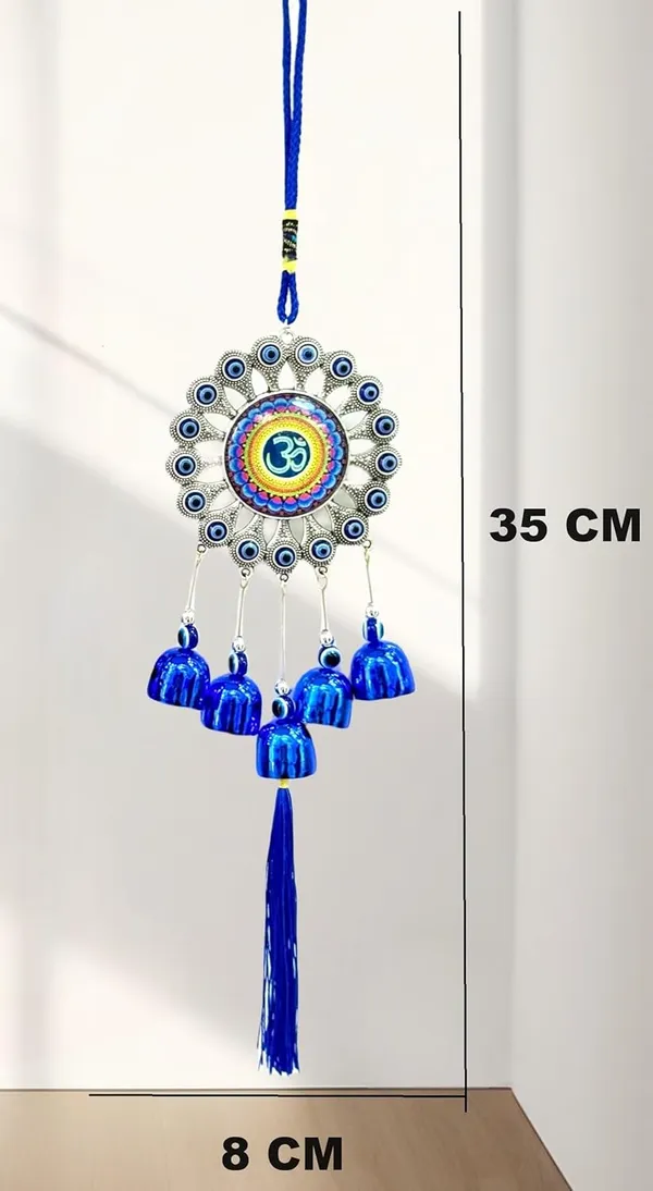 Multicolor_Homom_Feng_Shui_Evil_Eye_5_Bells_Windchime_Hanging_for_Home_Positive_Energy_(Om)