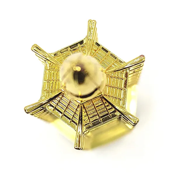 Metal_Golden_Finish_Feng_Shui_Education_9_Layers_Pagoda_Tower_(Gold,_6_Inches)