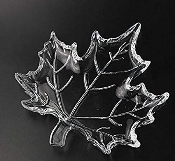 Transparent_Crystal_Clear_Leaf_Shape_Plate_Glass_Tray_(12L_X_18W_X_2Th_Cm)