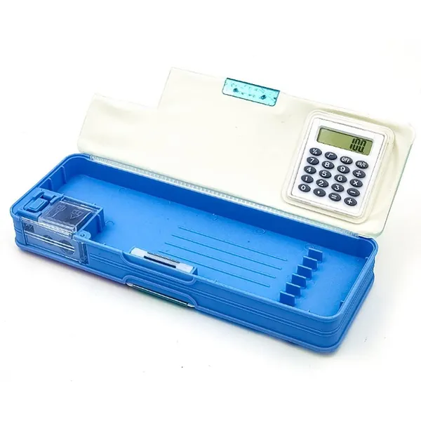 Multicolor_Magnetic_Pencil_Box_With_Calculator_&_Dual_Sharpener_For_Kids_(Doraemon)_(24_X_9_X_3_Cm)