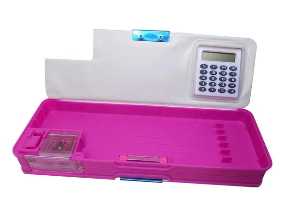 Multicolor_Magnetic_Pencil_Box_With_Calculator_&_Dual_Sharpener_For_Kids_(24_X_9_X_3_Cm)
