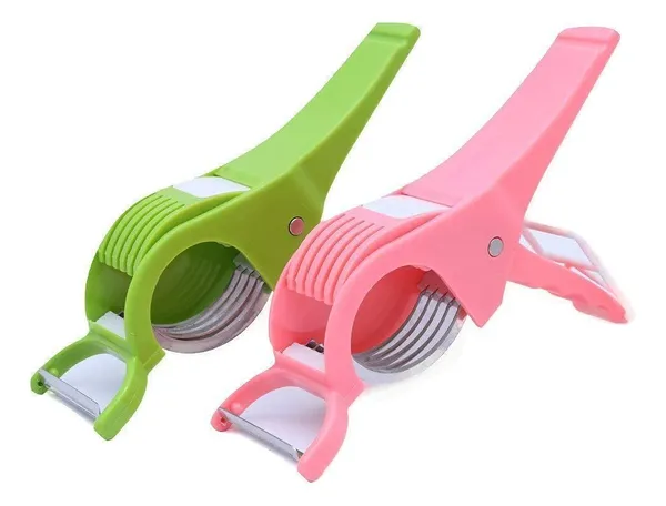 Multicolor_Plastic_Multi_Cutter_With_Extra_Sharp_Peeler_For_Vegetable_&_Fruits_(10_X_5_X_15_Cm)_(2_Pc)