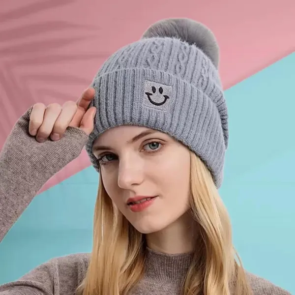 Grey_Fleece_Lined,_Soft_Knit_Winter_Beanie_For_Women_And_Girls