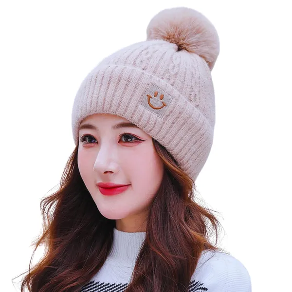 Camel_Soft_Woolen_Beanie_Cap_For_Women_&_Girls