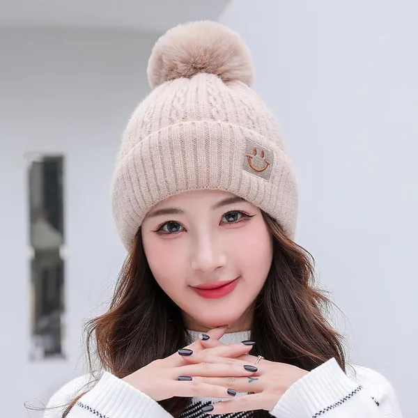 Camel_Soft_Woolen_Beanie_Cap_For_Women_&_Girls