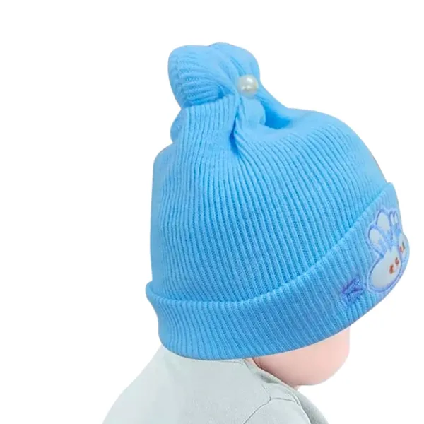 Blue_&_Yellow_Newborn_Baby_Winter_Beanie_Cap_With_Ear_Protection_(Pack_Of_4)