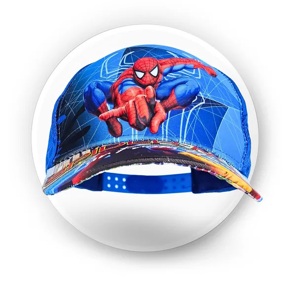 Blue_Kids_Superhero_And_Princess_Baseball_Cap