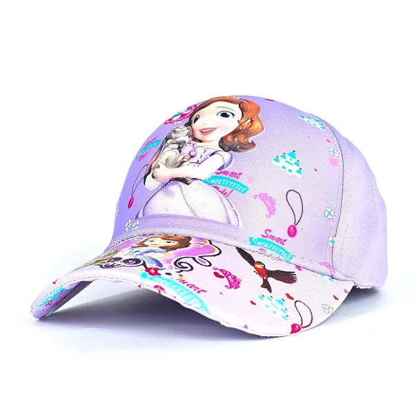 Purple_Kids_Superhero_And_Princess_Baseball_Cap