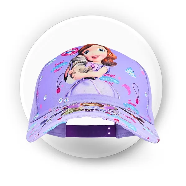 Purple_Kids_Superhero_And_Princess_Baseball_Cap