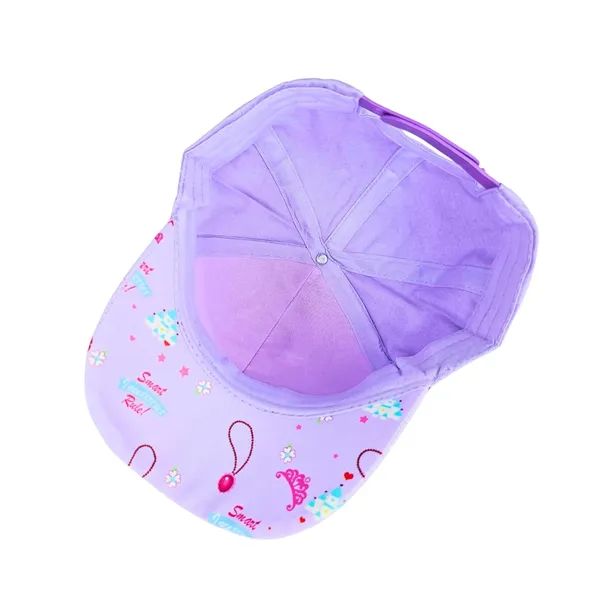 Purple_Kids_Superhero_And_Princess_Baseball_Cap