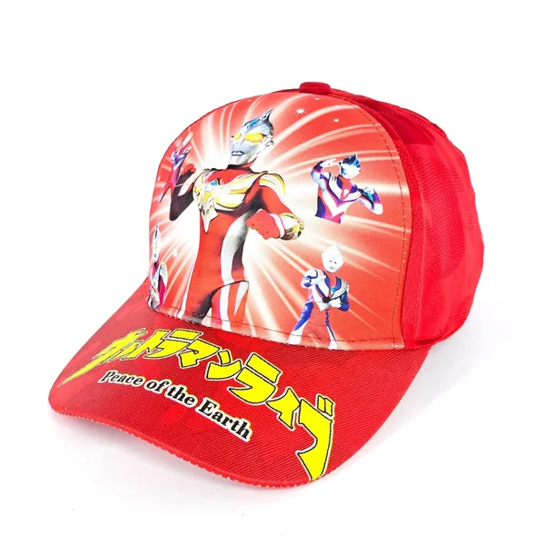 Red_Kids_Superhero_And_Princess_Baseball_Cap