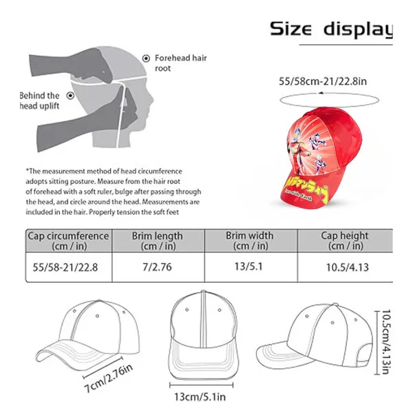 Red_Kids_Superhero_And_Princess_Baseball_Cap