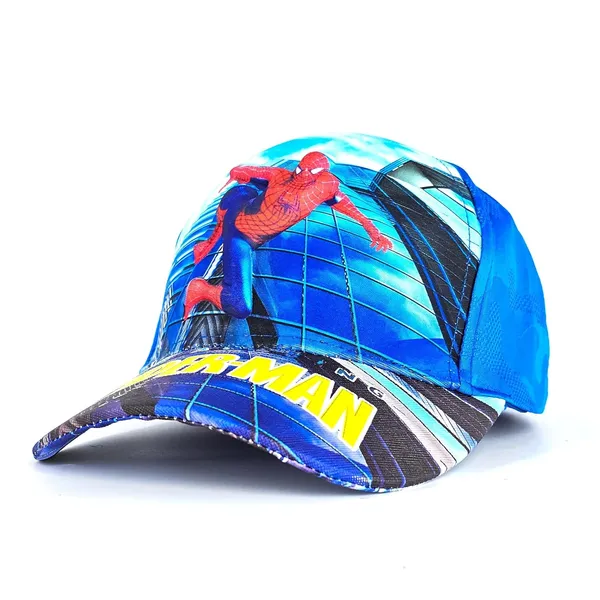 Blue_Kids_Superhero_And_Princess_Baseball_Cap