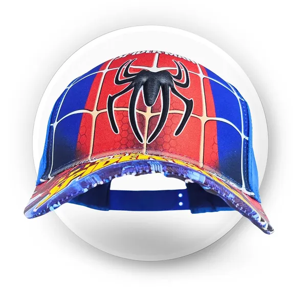 Blue_Kids_Superhero_And_Princess_Baseball_Cap