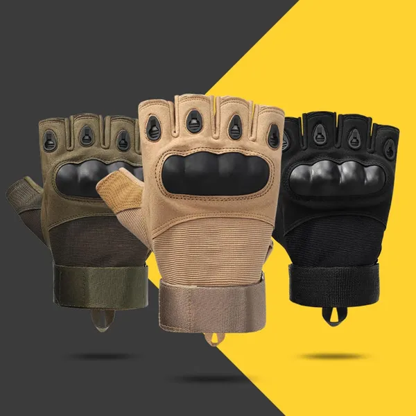 Khakhi_Unisex_Half-Finger_Tactical_Gloves_For_Men_And_Women