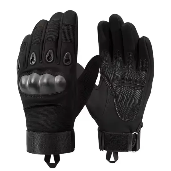 Black_Full-Finger_Cut-Resistant_Motorcycle_Gloves_For_Men