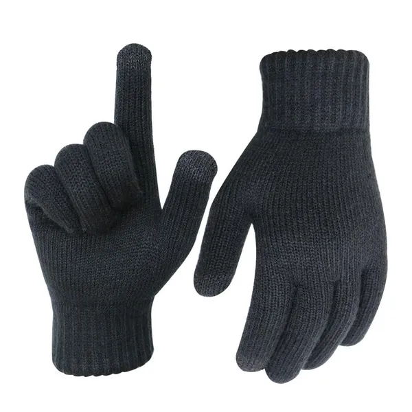 Charcoal_Thermal_Wool_Blend_Winter_Gloves_For_Men_And_Women_With_Ribbed_Cuffs