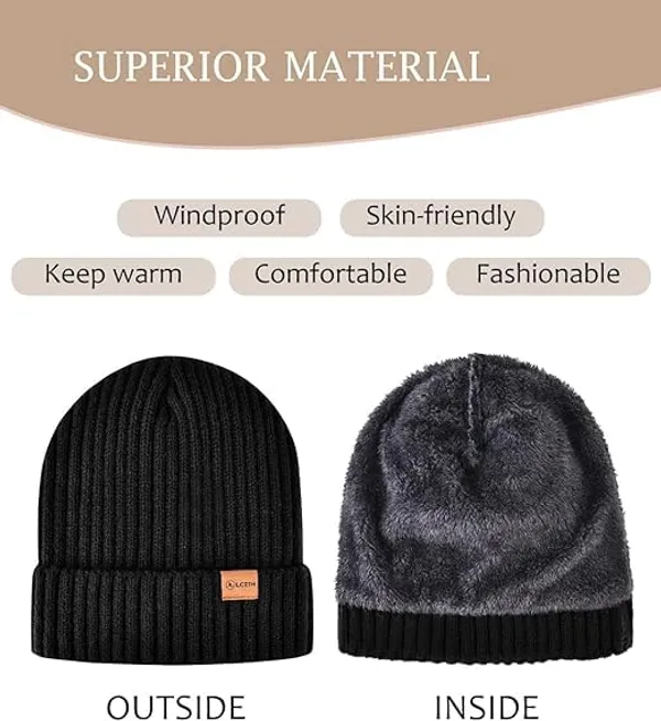 Black_Winter_Beanie_Hat_And_Touchscreen_Gloves_Set_For_Men_And_Women