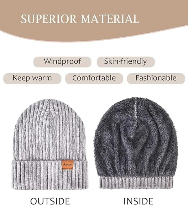 Grey_Winter_Beanie_Hat_And_Touchscreen_Gloves_Set_For_Men_And_Women