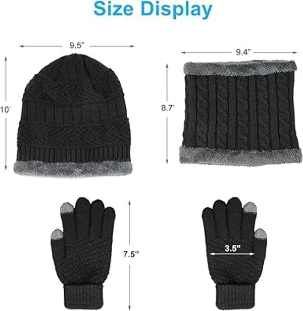 Multicolor_Winter_Knit_Fleece_Lined_Beanie_Hat_Neck_Warmer_Gloves_Set