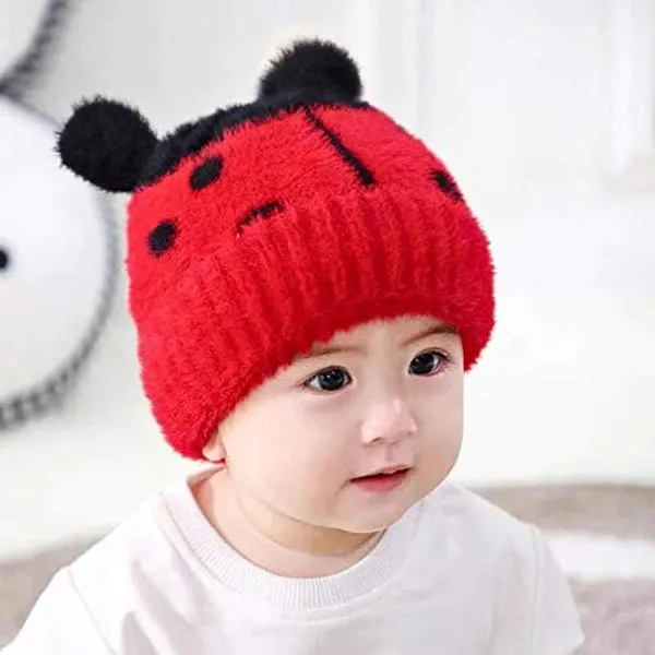 Red_Baby_Winter_Cap_Beanie_For_Newborn,_Toddler,_&_Infant