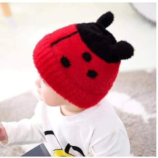 Red_Baby_Winter_Cap_Beanie_For_Newborn,_Toddler,_&_Infant