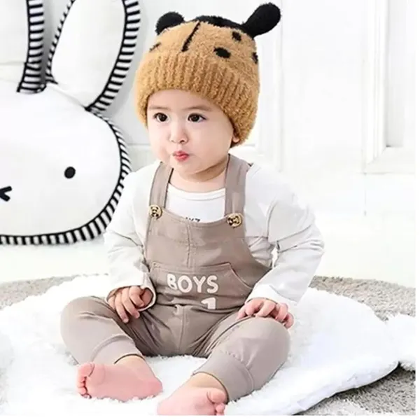 Yellow_Baby_Winter_Cap_Beanie_For_Newborn,_Toddler,_&_Infant