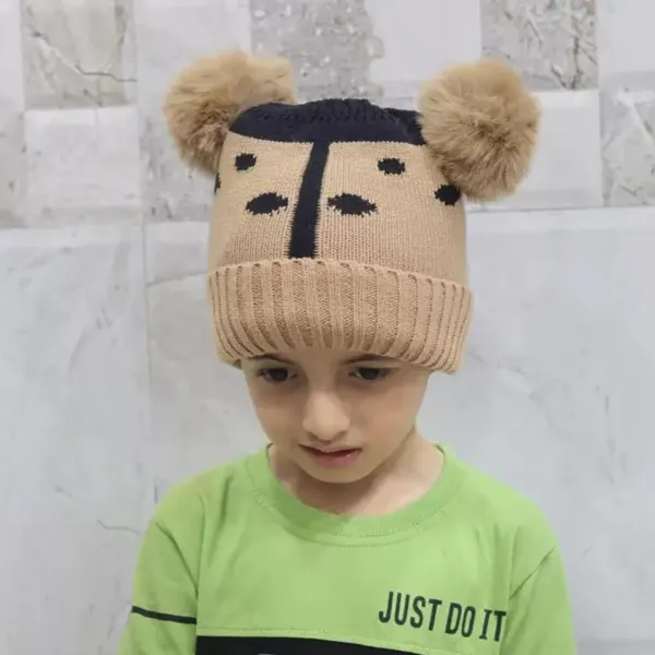 Camel_Winter_Beanie_Cap_Cute_Pom-Pom_Hat_For_Boys_&_Girls