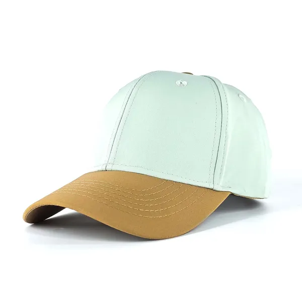 Silver_&_Khakhi_Sun_Protection_Vintage_Plain_Baseball_Cap_For_Men_&_Women