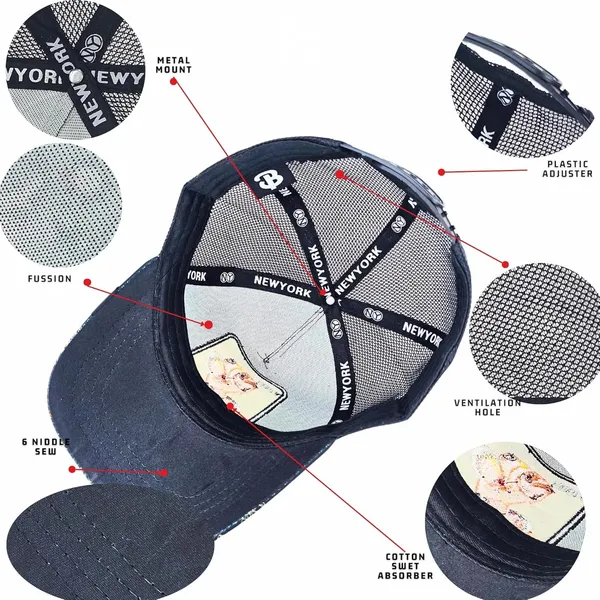 Black_Unique_Animal_Themed_Snapback_Hat_With_Wolf_Print_Patch