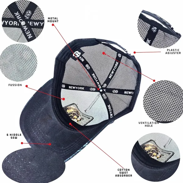 Navy_Unique_Animal_Themed_Snapback_Hat_With_Wolf_Print_Patch