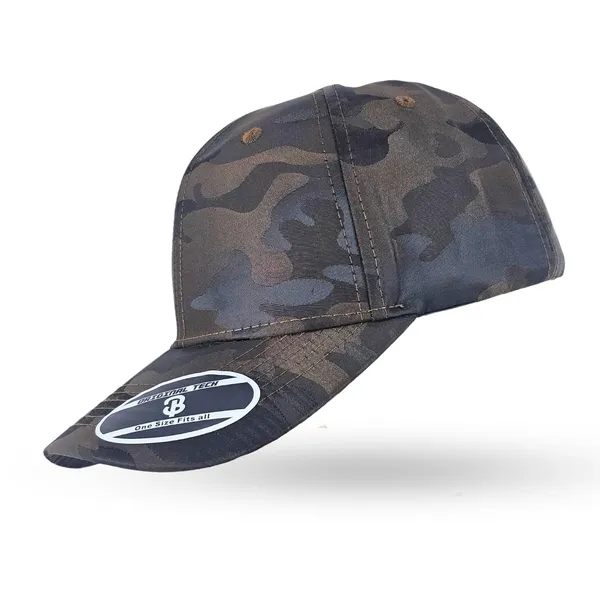 Brown_Military_Style,_Adjustable,_Breathable_Camo_Hat_For_Men_And_Women