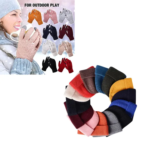 Silver_Cozy_Winter_Beanie_And_Touch_Screen_Gloves_For_Women