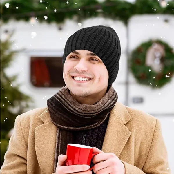 Black_Cozy_Fleece-Lined_Winter_Knit_Skull_Cap_For_Men_And_Women