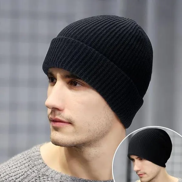 Black_Cozy_Fleece-Lined_Winter_Knit_Skull_Cap_For_Men_And_Women