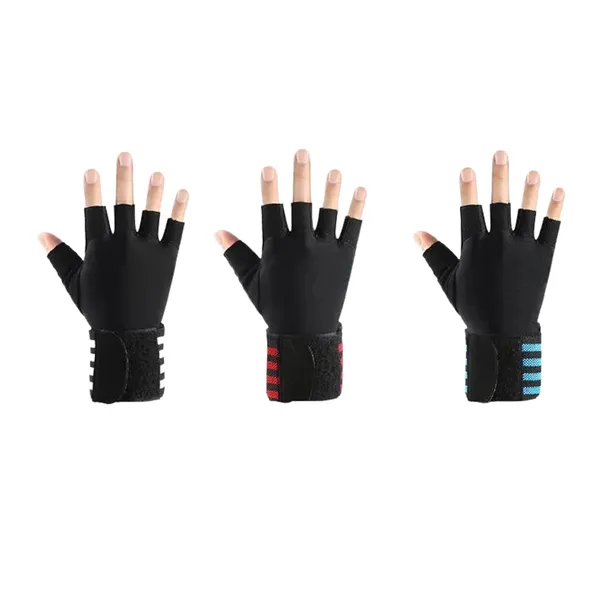 Blue_Weightlifting_Gloves_With_Padded_Palm_Fingerless_Design_For_Maximum_Grip_For_Men_And_Women