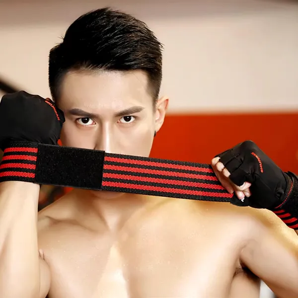 Red_Weightlifting_Gloves_With_Padded_Palm_Fingerless_Design_For_Maximum_Grip_For_Men_And_Women