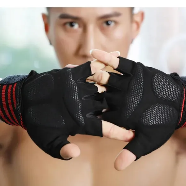 Red_Weightlifting_Gloves_With_Padded_Palm_Fingerless_Design_For_Maximum_Grip_For_Men_And_Women