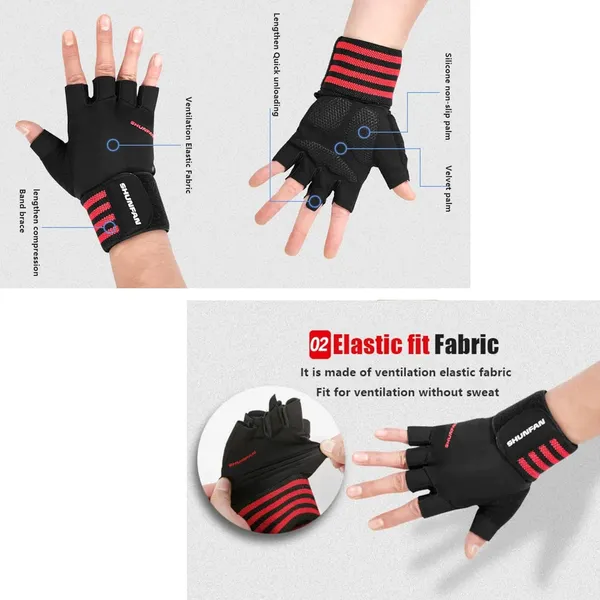Red_Weightlifting_Gloves_With_Padded_Palm_Fingerless_Design_For_Maximum_Grip_For_Men_And_Women