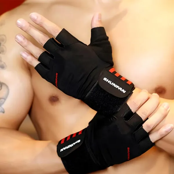 Red_Weightlifting_Gloves_With_Padded_Palm_Fingerless_Design_For_Maximum_Grip_For_Men_And_Women